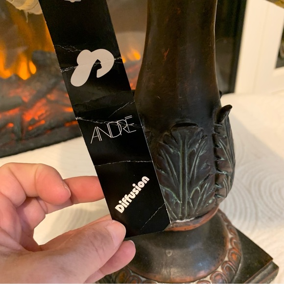 NWT striped khaki/yellow slightly distressed sun hat - Picture 7 of 10